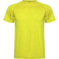 Jaune fluo - Front - Roly - T-shirt MONTECARLO - Homme