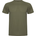 Vert kaki - Front - Roly - T-shirt MONTECARLO - Homme