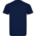 Bleu marine - Back - Roly - T-shirt MONTECARLO - Homme