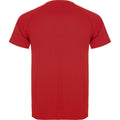 Rouge - Back - Roly - T-shirt MONTECARLO - Homme