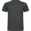 Anthracite - Front - Roly - T-shirt MONTECARLO - Homme