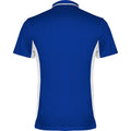 Bleu roi - Blanc - Back - Roly - Polo MONTMELO - Adulte