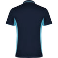 Bleu marine - Bleu ciel - Back - Roly - Polo MONTMELO - Adulte