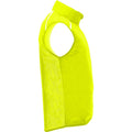 Jaune fluo - Side - Roly - Veste sans manches JANNU - Adulte