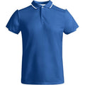 Bleu roi - Blanc - Front - Roly - Polo TAMIL - Homme