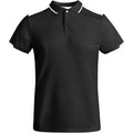 Noir uni - Blanc - Front - Roly - Polo TAMIL - Homme