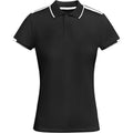 Noir uni - Blanc - Front - Roly - Polo TAMIL - Femme