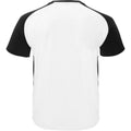 Blanc - Noir uni - Back - Roly - T-shirt BUGATTI - Adulte