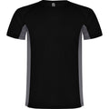 Noir uni - Anthracite - Front - Roly - T-shirt SHANGHAI - Homme