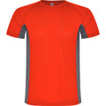 Rouge - Anthracite - Front - Roly - T-shirt SHANGHAI - Homme