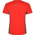 Rouge - Anthracite - Back - Roly - T-shirt SHANGHAI - Homme