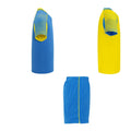 Bleu roi - Jaune - Side - Roly - Set de sport JUVE - Adulte