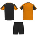 Noir uni - Orange - Back - Roly - Set de sport JUVE - Adulte