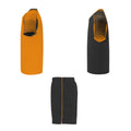 Noir uni - Orange - Lifestyle - Roly - Set de sport JUVE - Adulte