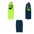 Bleu marine - Vert fluo - Lifestyle - Roly - Set de sport JUVE - Adulte