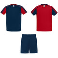 Rouge - Bleu marine - Front - Roly - Set de sport JUVE - Adulte