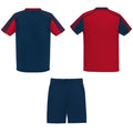 Rouge - Bleu marine - Back - Roly - Set de sport JUVE - Adulte