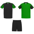 Vert sombre - Noir uni - Front - Roly - Set de sport JUVE - Adulte