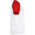 Rouge - Blanc - Side - Roly - T-shirt INDIANAPOLIS - Enfant