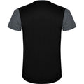 Anthracite - Noir uni - Back - Roly - T-shirt DETROIT - Adulte