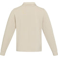 Blanc cassé - Back - Elevate - Polo sweat CLYDE - Adulte