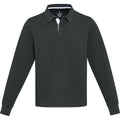 Noir uni - Front - Elevate - Polo sweat CLYDE - Adulte