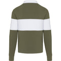 Blanc - Back - Elevate - Polo sweat CLYDE - Adulte