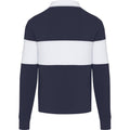 Bleu marine - Blanc - Back - Elevate - Polo sweat CLYDE - Adulte