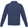 Bleu marine - Back - Elevate - Polo sweat CLYDE - Adulte