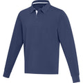 Bleu marine - Side - Elevate - Polo sweat CLYDE - Adulte