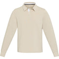 Blanc cassé - Front - Elevate - Polo sweat CLYDE - Adulte