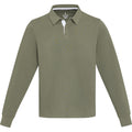 Vert - Front - Elevate - Polo sweat CLYDE - Adulte