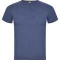 Bleu denim - Front - Roly - T-shirt FOX - Homme