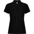 Noir uni - Front - Roly - Polo PEGASO PREMIUM - Femme