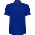 Bleu - Back - Roly - Polo PEGASO PREMIUM - Homme