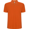 Orange - Front - Roly - Polo PEGASO PREMIUM - Homme