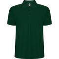 Vert bouteille - Front - Roly - Polo PEGASO PREMIUM - Homme