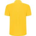 Jaune - Back - Roly - Polo PEGASO PREMIUM - Homme