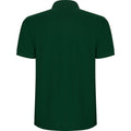 Vert bouteille - Back - Roly - Polo PEGASO PREMIUM - Homme