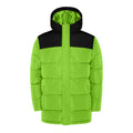 Vert clair - Noir uni - Front - Roly - Veste isolée TALLIN - Enfant