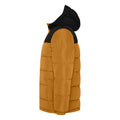 Jaune curry - Noir uni - Lifestyle - Roly - Veste isolée TALLIN - Enfant