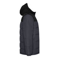 Anthracite - Noir uni - Side - Roly - Veste isolée TALLIN - Enfant