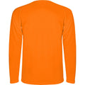 Orange fluo - Back - Roly - T-shirt MONTECARLO - Enfant