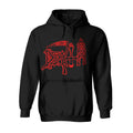 Noir - Front - Death - Sweat à capuche SCREAM BLOODY GORE - Adulte