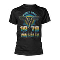 Noir - Front - Van Halen - T-shirt WORLD TOUR '78 - Adulte