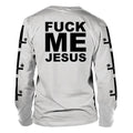 Blanc - Back - Marduk - T-shirt FUCK ME JESUS - Adulte