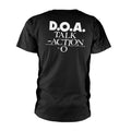 Noir - Back - D.O.A. - T-shirt TALK ACTION - Adulte