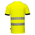 Jaune - Noir - Back - Portwest - T-shirt PW3 - Homme