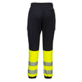 Noir - Jaune - Back - Portwest - Pantalon de jogging KX3 - Homme