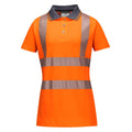 Orange - Gris - Front - Portwest - Polo - Femme